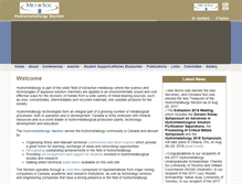 Tablet Screenshot of hydrometallurgysection.org